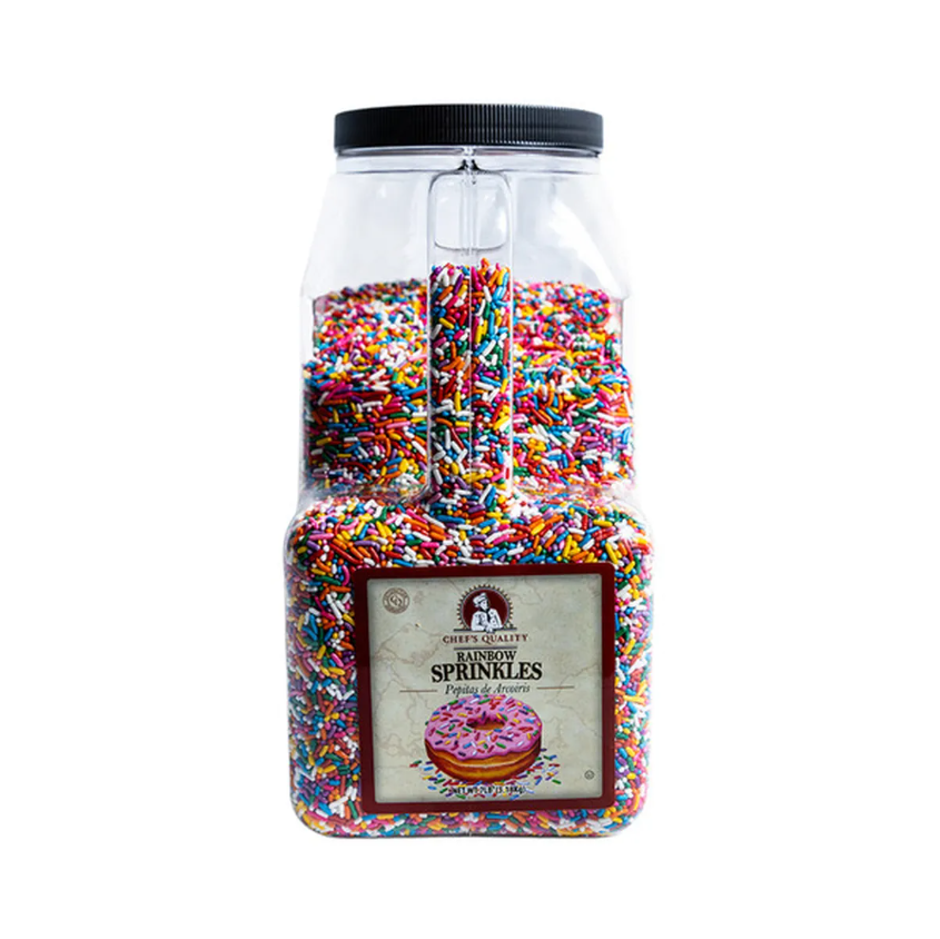 Chef's Quality - Rainbow Sprinkles - 7 lb Jar (Copy) (Copy) (Copy) (Copy) (Copy) (Copy) (Copy)